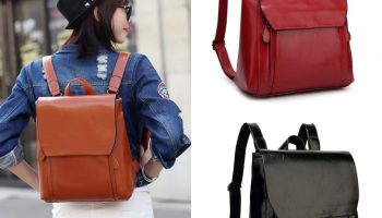 Women Backpack Cross Body Shoulder Bag Genuine Leather Girls School Female Natural Skin Book Laptop Rucksack Messenger Bags